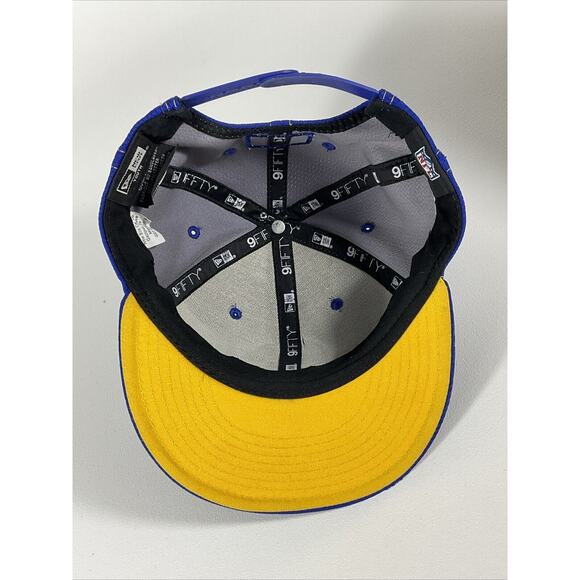 Youth New Era Los Angeles Rams 1937 coaches Sidelines 9fifty Hat Cap SnapBack - Picture 10 of 13
